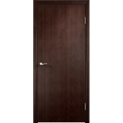 Влагостойкая дверь EtaDoor глухая одностворчатая Венге