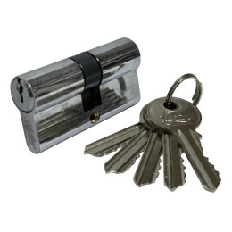 Механизм цилиндровый (5 ключей) V60-5 CP (хром)