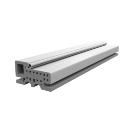 Влагостойкая межкомнатная дверь ПВХ Посейдон белая