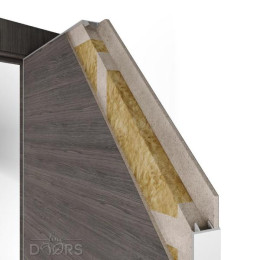 Дверь звукоизоляционная ДГ-600 Белый бархат 42 Дб