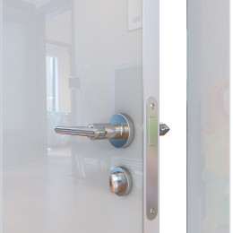 Дверь звукоизоляционная  ДГ-600 Белый глянец 42 Дб.