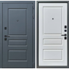 Дверь входная Страж К-8 (3К YoDoors-8), Velluto Oscure AG 710, внутренняя отделка - Velluto Bianco AG 700