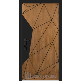 Дверь входная уличная Композит Термо, цвет Тик