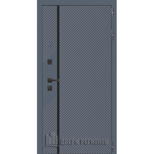 Дверь входная Страж К-16 (3К YoDoors-16) Velluto Oscure AG 710, внутренняя отделка - Velluto Gelato AG 701