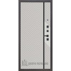 Дверь входная Страж К-16 (3К YoDoors-16) Velluto Oscure AG 710, внутренняя отделка - Velluto Gelato AG 701